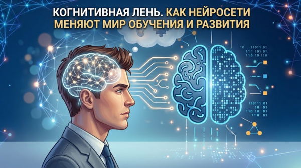 КОГНИТИВНАЯ ЛЕНЬ. КАК НЕЙРОСЕТИ МЕНЯЮТ МИР ОБУЧЕНИЯ И РАЗВИТИЯ