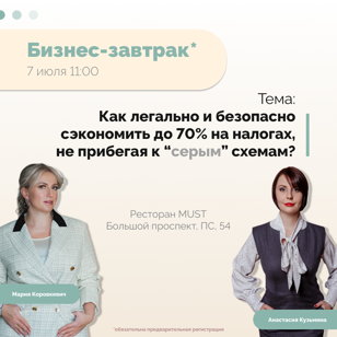 Бизнес завтрак