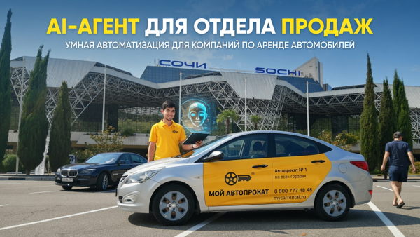ИИ-агент для отдела продаж для АвтоАренды на 200% дешевле рынка