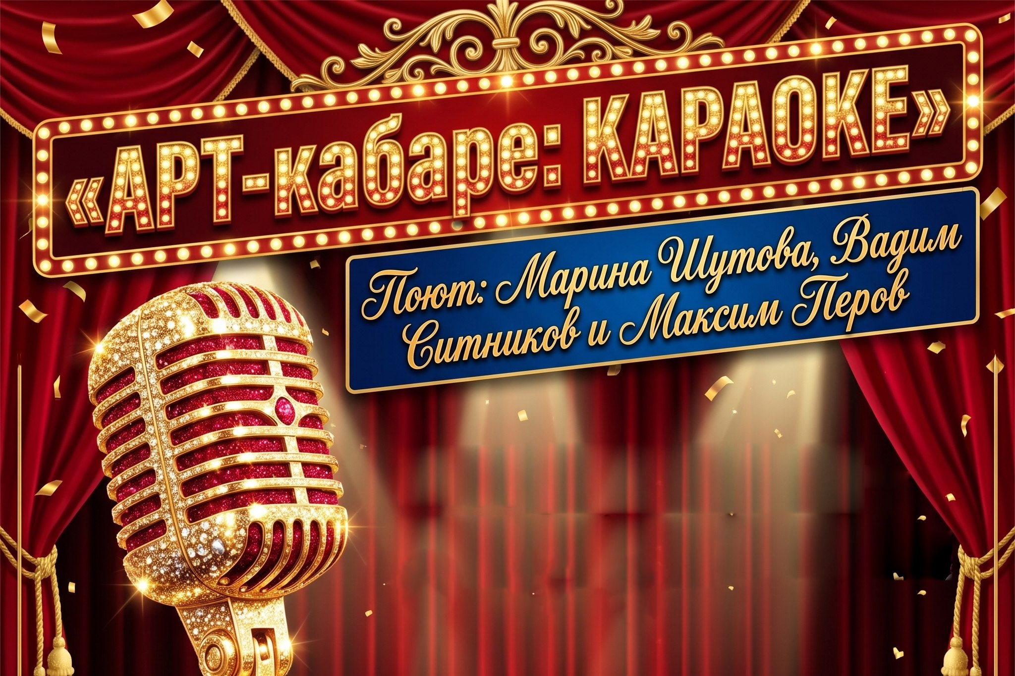 Арт-кабаре: караоке. Киношлягеры
