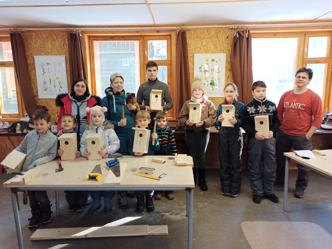 5 апреля в 12:20 "мастер-класс "синичник для птиц" – столярная мастерская с петром суровым 8+