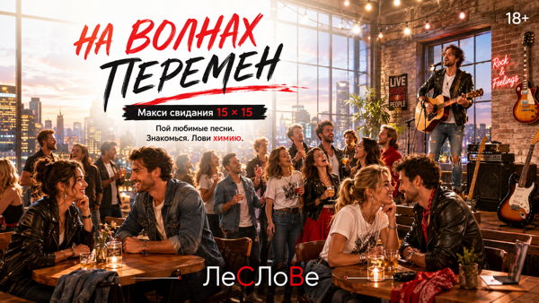 Макси свидания 15 на 15 «На волнах перемен»