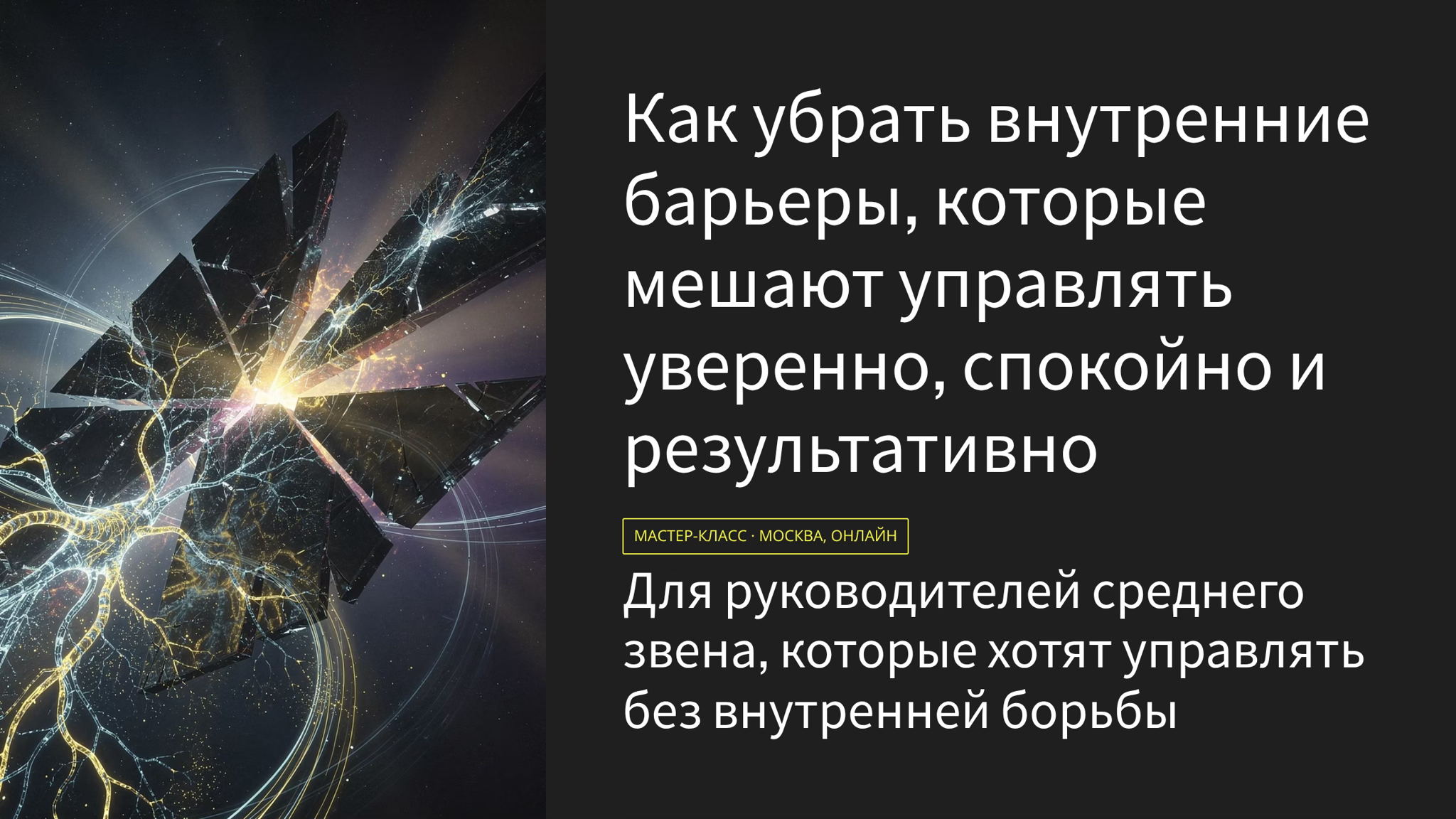 Уверенность руководителя