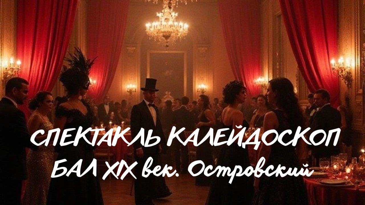 Бал XIX век. Островский. Спектакль-калейдоскоп