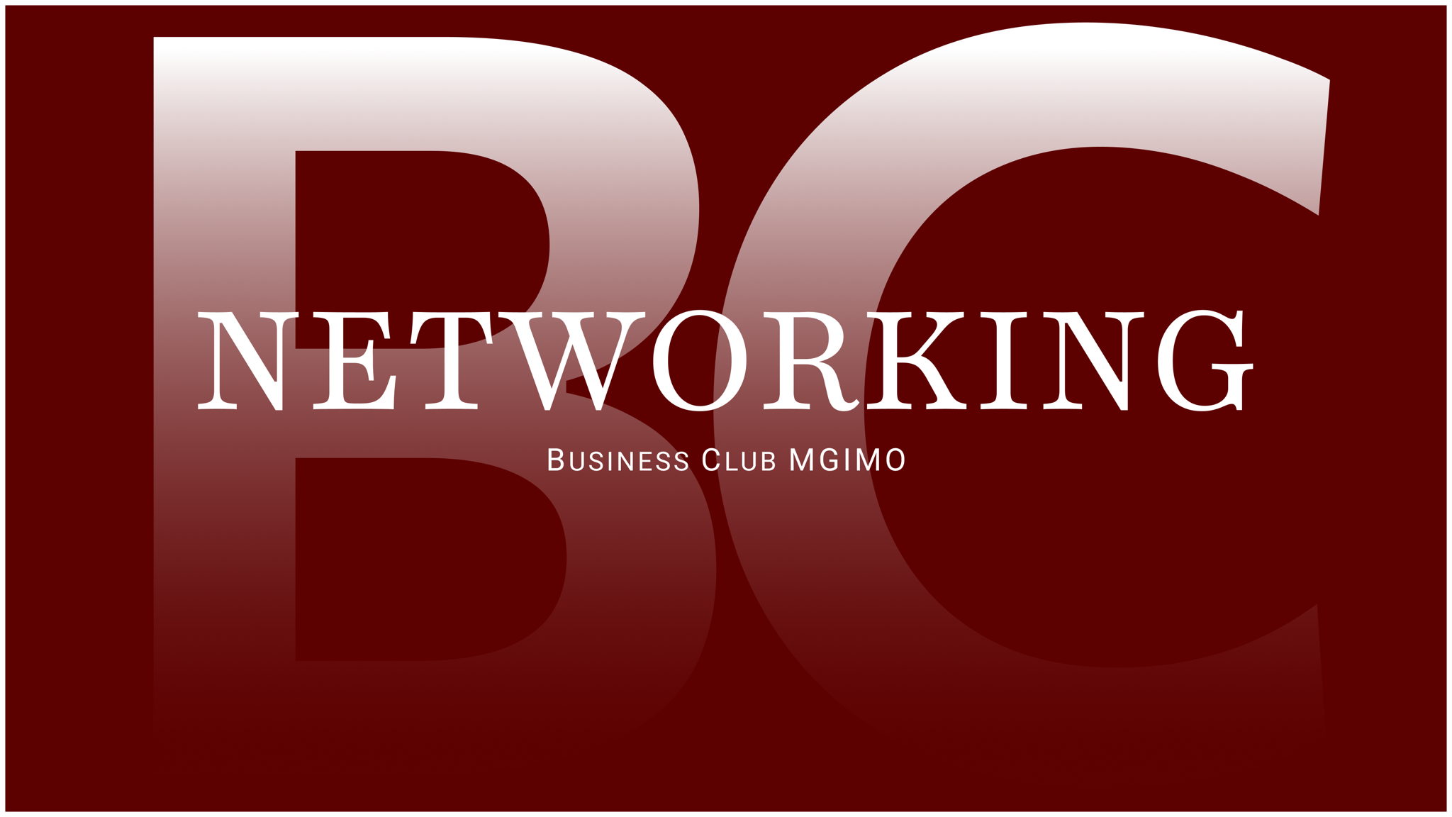 Networking Бизнес-клуба МГИМО