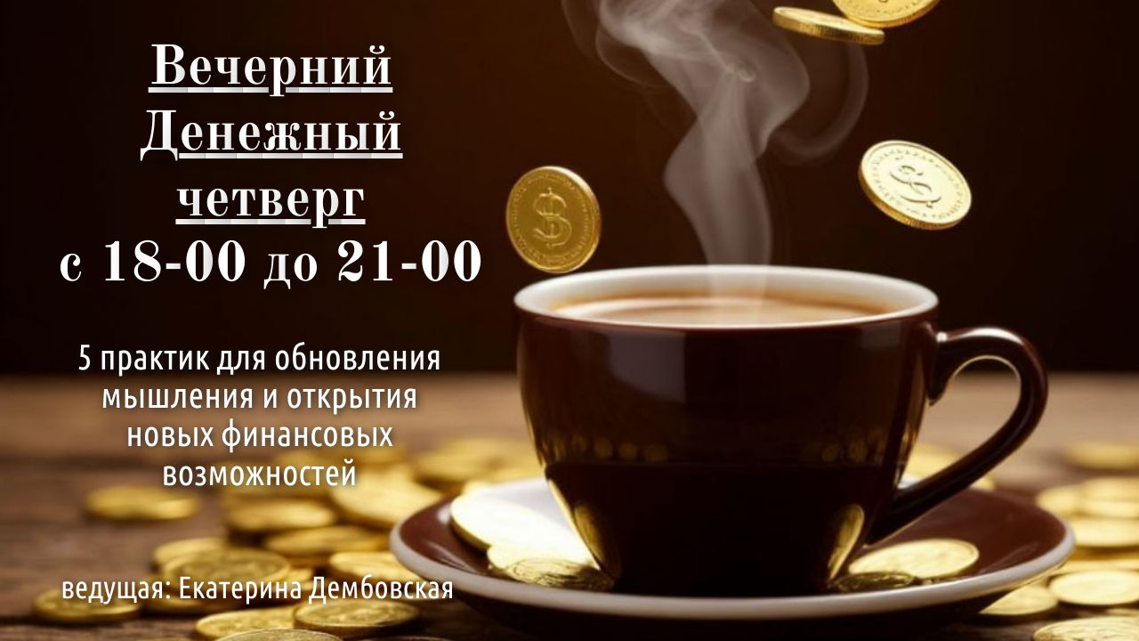 Как открыть новые финансовые возможности. Вечерние встречи