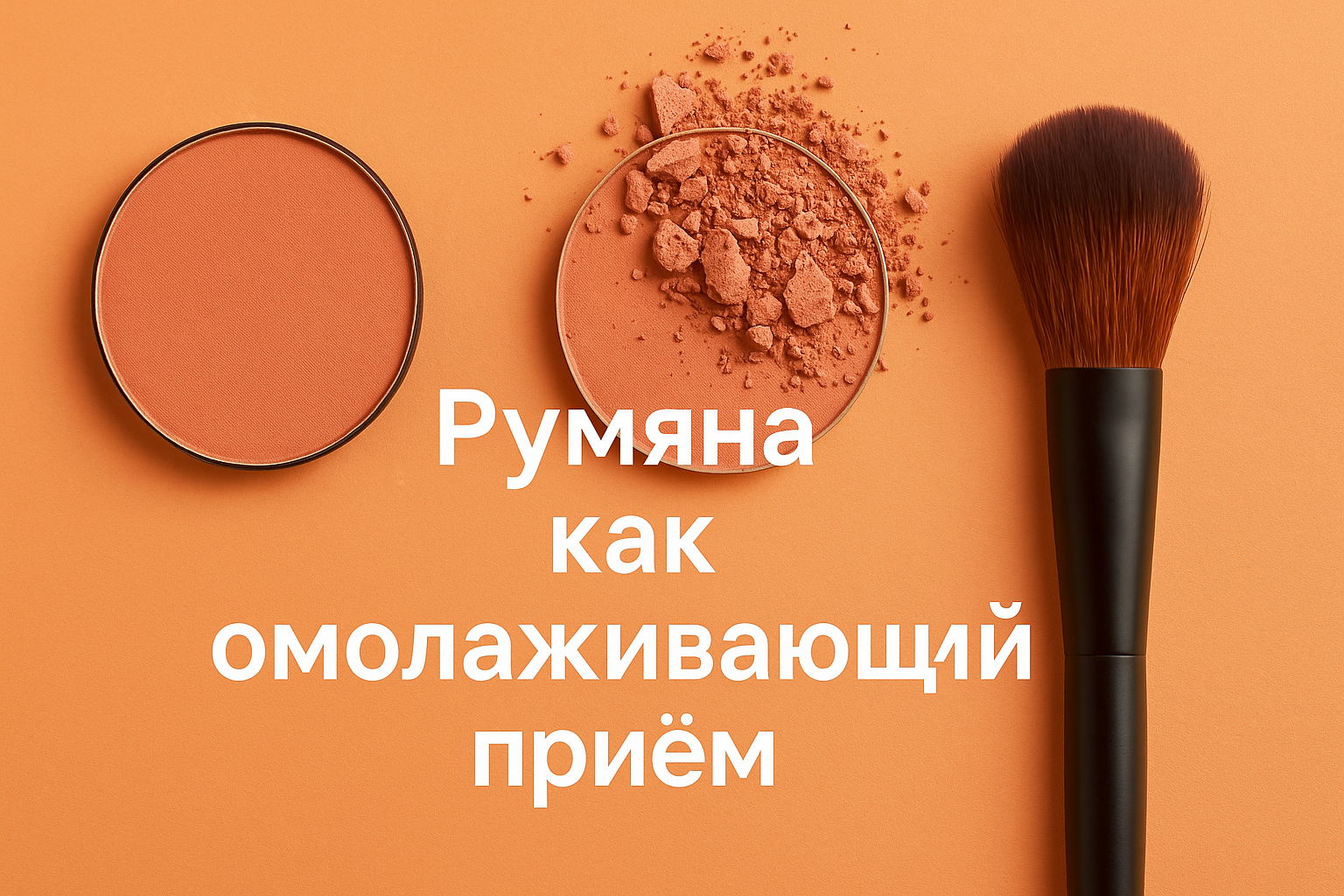 бесплатный мастер-класс "Румяна как омолаживающий приём — 4 техники нанесения” пгт Пойковский