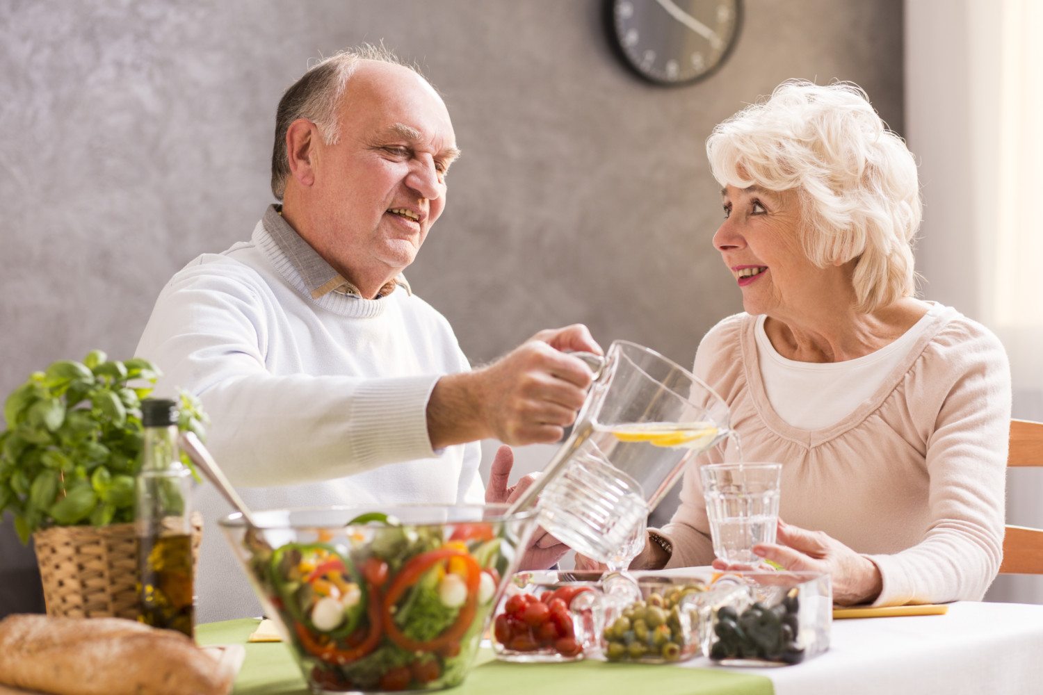 Здоровое питание пожилых людей