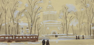 Кураторская арт-медиация «Топонимия Петербурга: Петровский парадис» по выставке «Стихи-Я-Петербург»