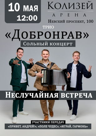 трио "Добронрав", Сольный концерт "Неслучайная встреча"
