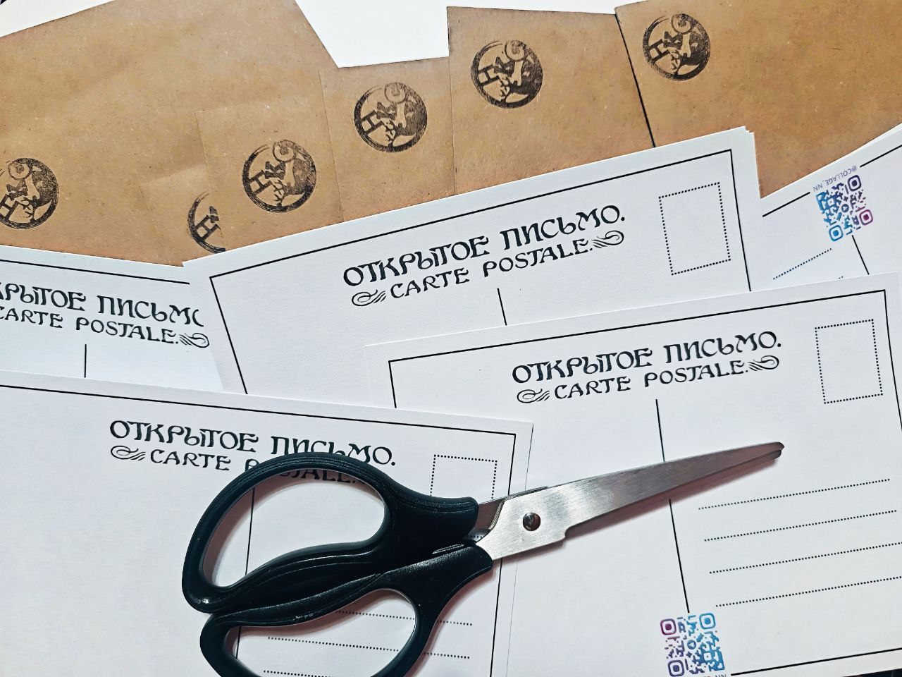 Коллажные открытки в технике деколлажа