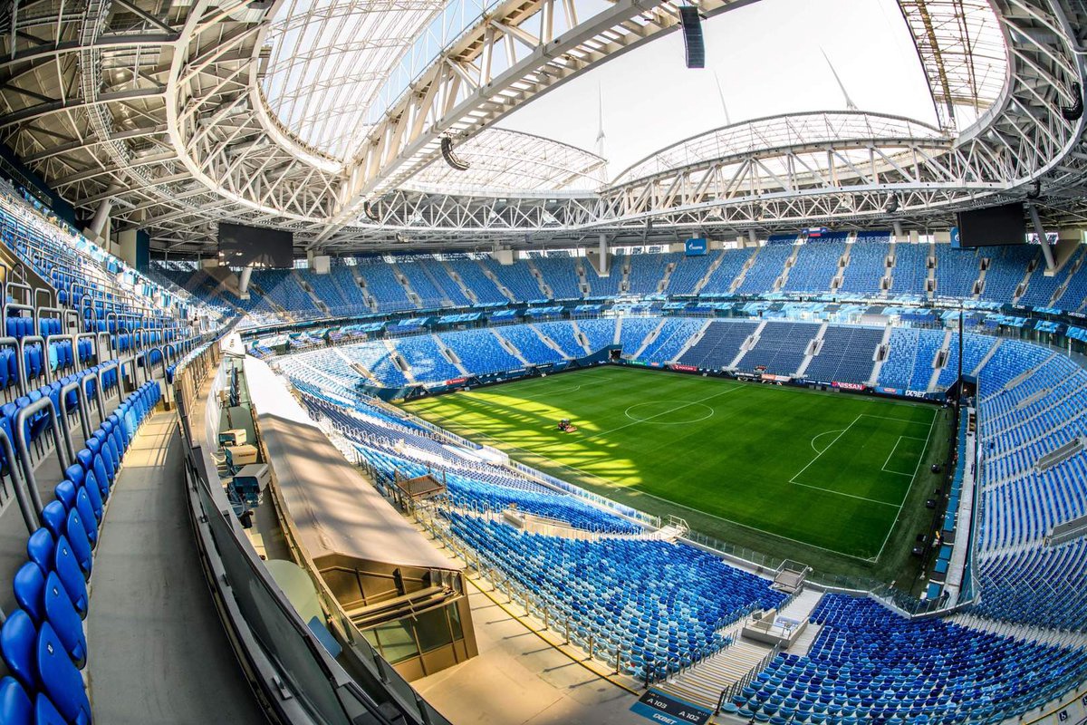 Футбольный стадион Санкт-Петербург Газпром Арена