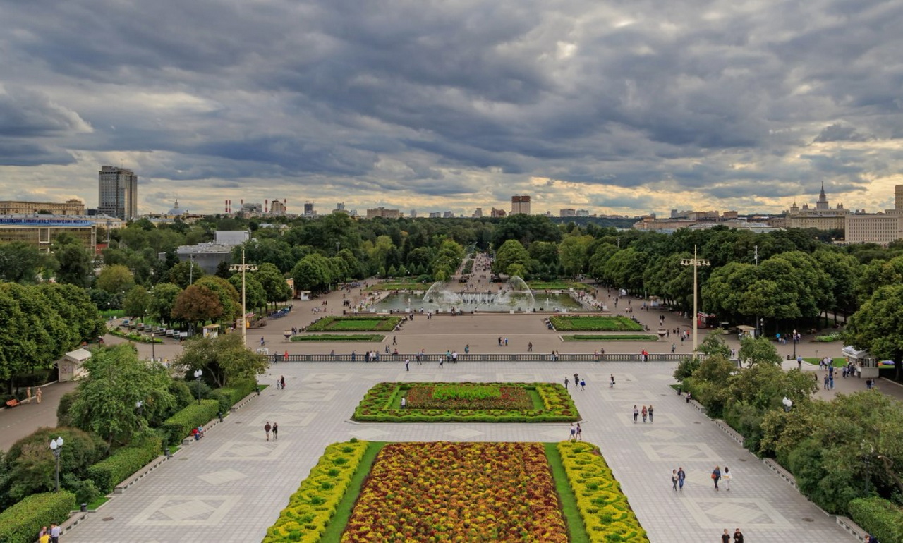 Экопрогулка Парк культуры им. Горького и Воробьевы горы Культура и экология.