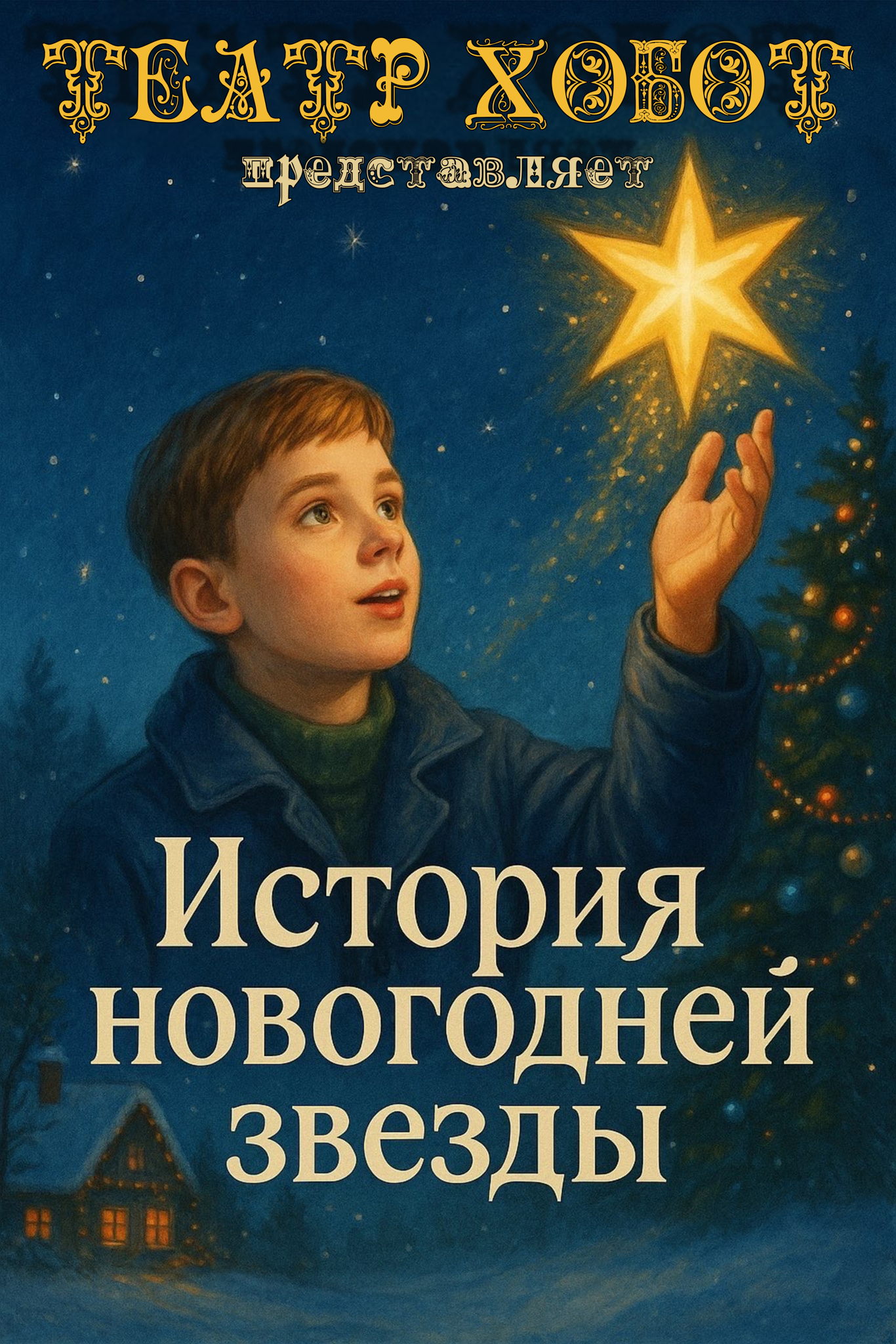 История новогодней звезды. Новогодний спектакль