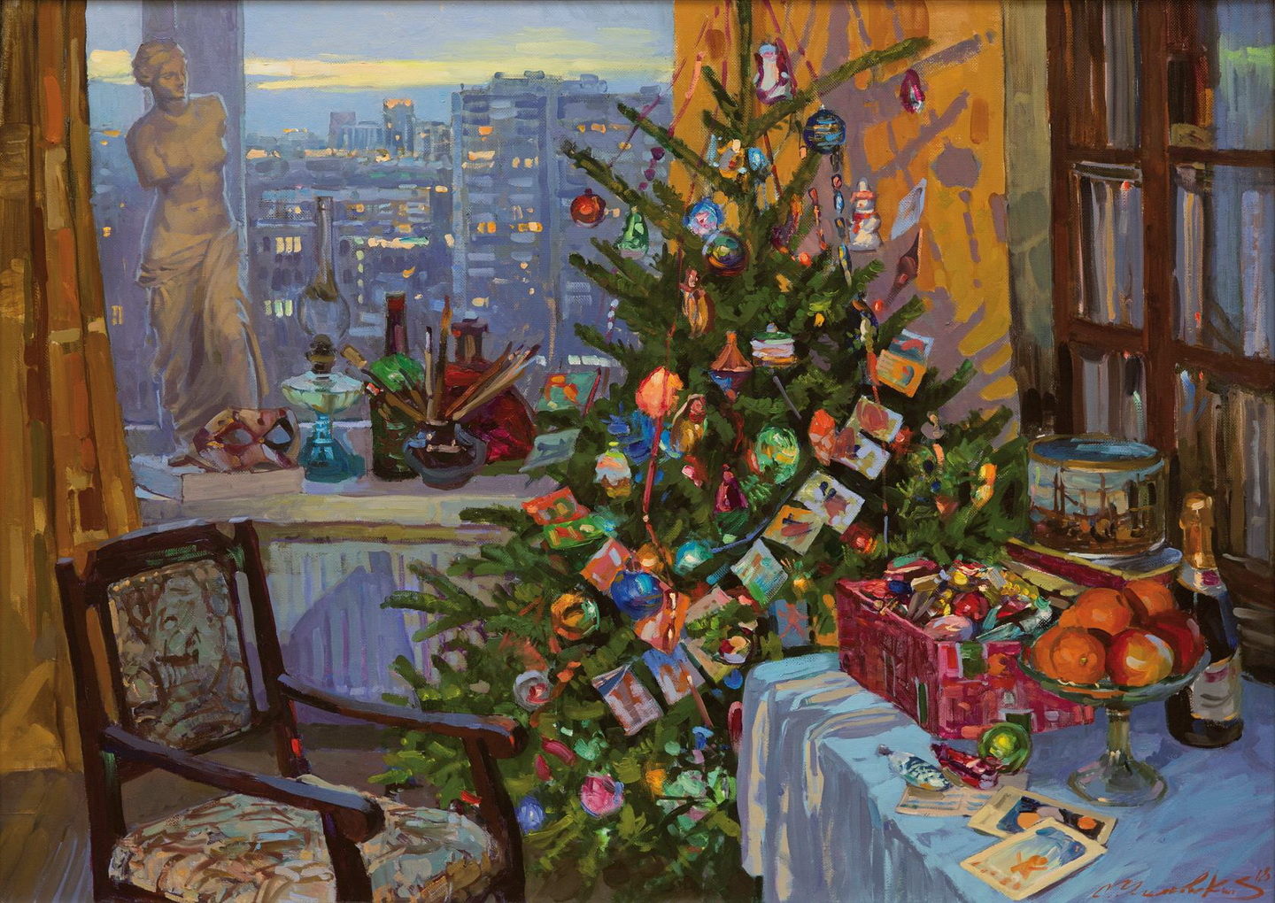 Выставка из фондов школьных музеев «Новый год настаёт!»