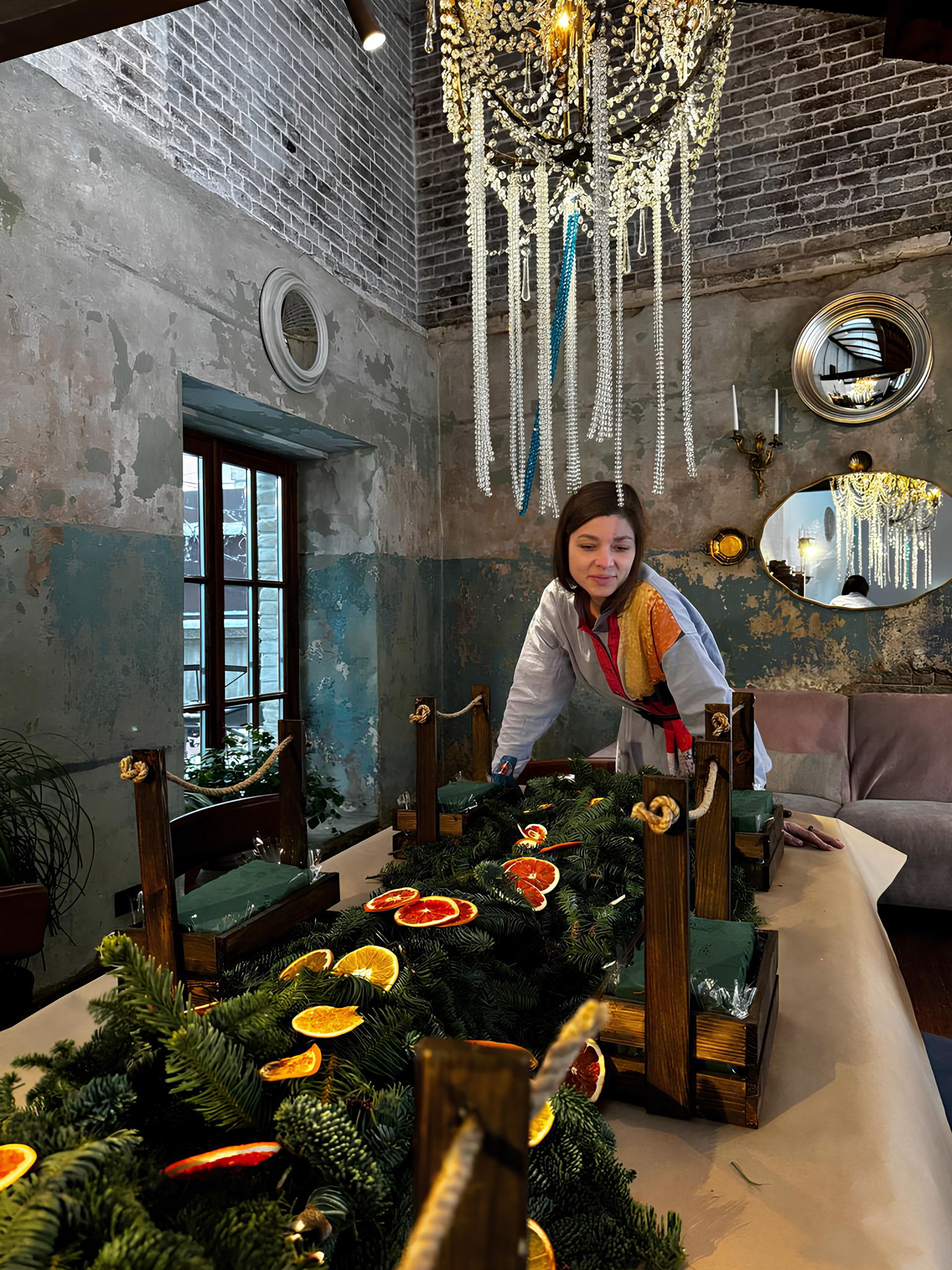 Мастер класс по созданию настольной ёлочной композиции