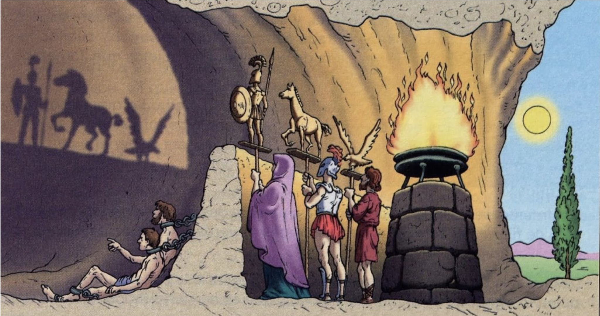 «ПЕЩЕРА» ПЛАТОНА. СОВЕТЫ ФИЛОСОФА, КАК ВЫЙТИ ИЗ «МАТРИЦЫ»