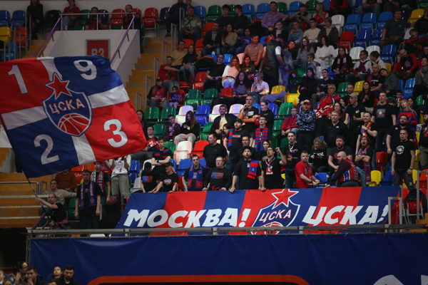 Выезд на матч "Енисей" ЦСКА