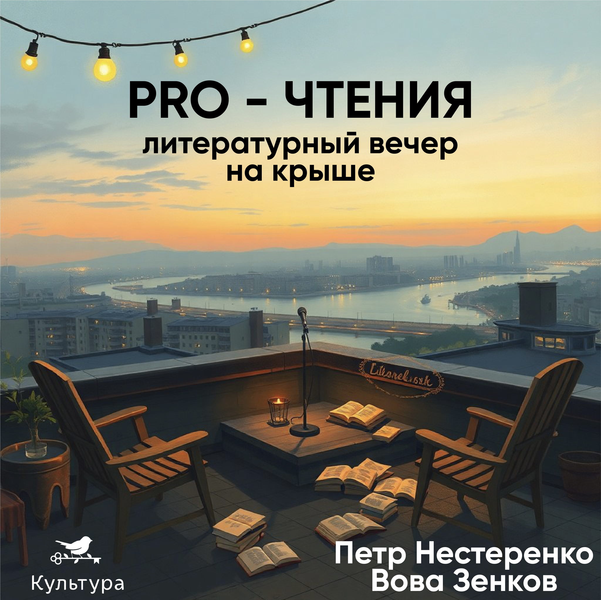 «Pro-чтения» на крыше Культуры