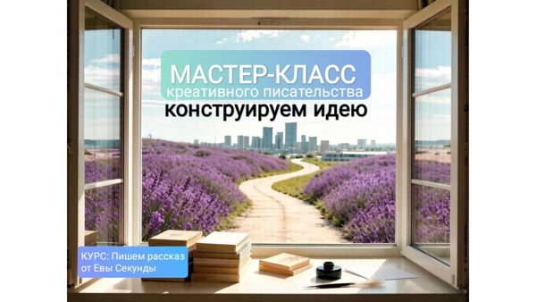 Мастер-класс креативного писательства "Конструируем идею" Писательский курс Евы Секунды