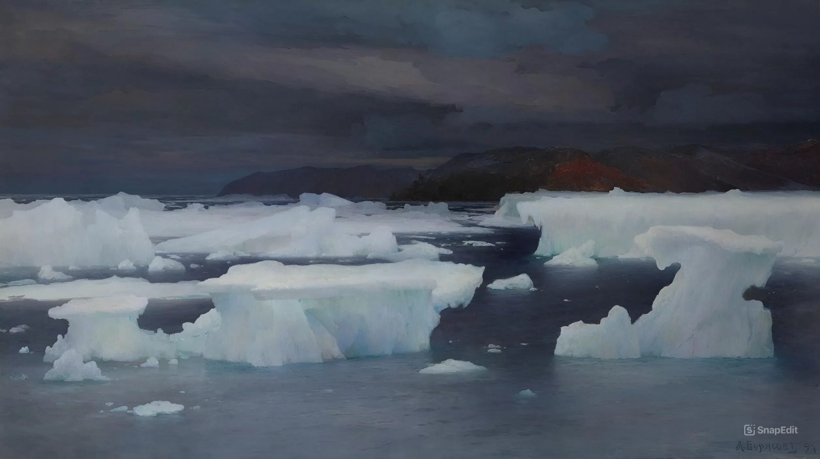 «Арктика. Полюс цвета» (Третьяковская галерея)