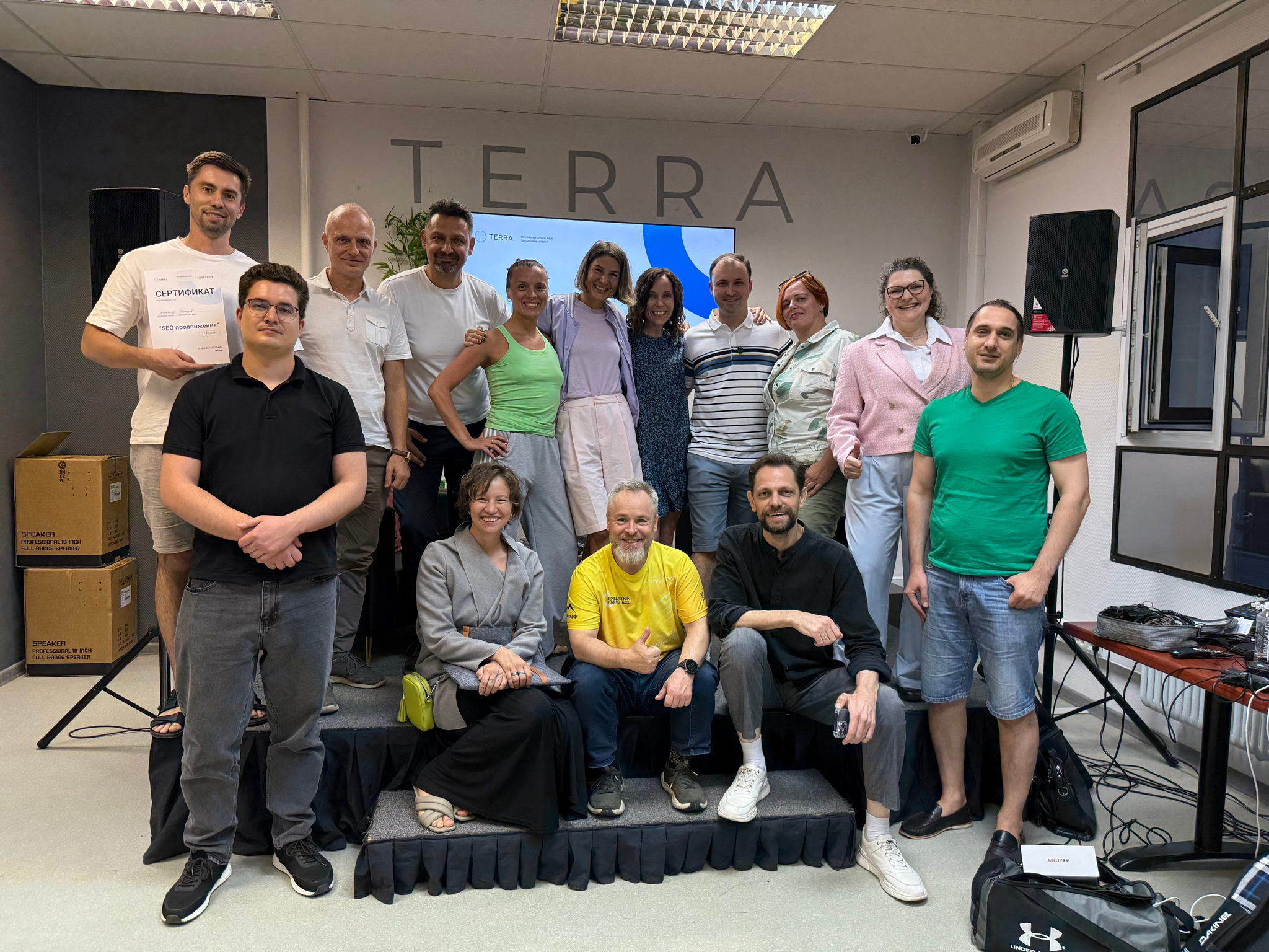 Встреча для предпринимателей "Как создать бизнес, который находят в Интернете"