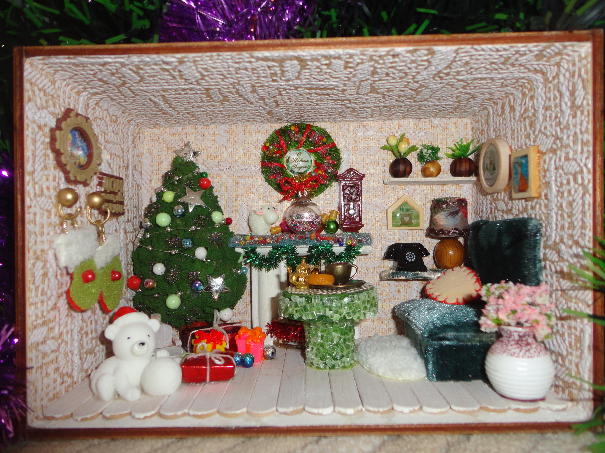 Мастер-класс «Новогодняя комната» 6+