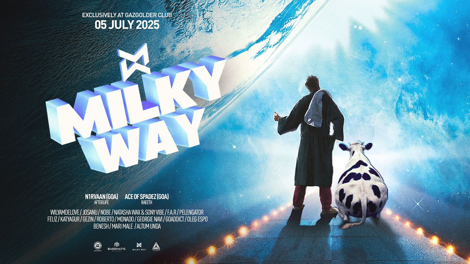 Вечеринка Milky Way в GAZGOLDER