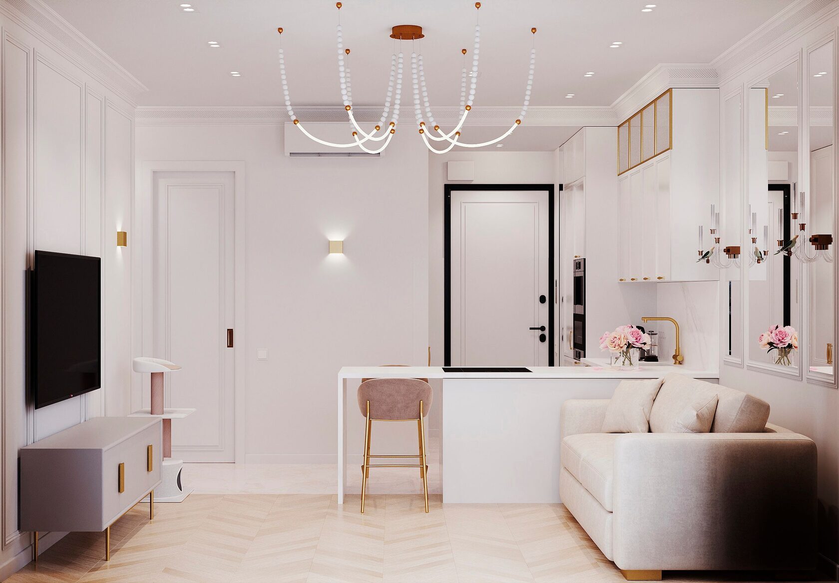 Москва. Дизайн-экскурсия с Александрой Кудрявцевой "Комплектация от А до Я: разграничиваем зоны ответственности дизайнера"