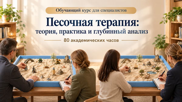 Обучающий курс по песочной терапии