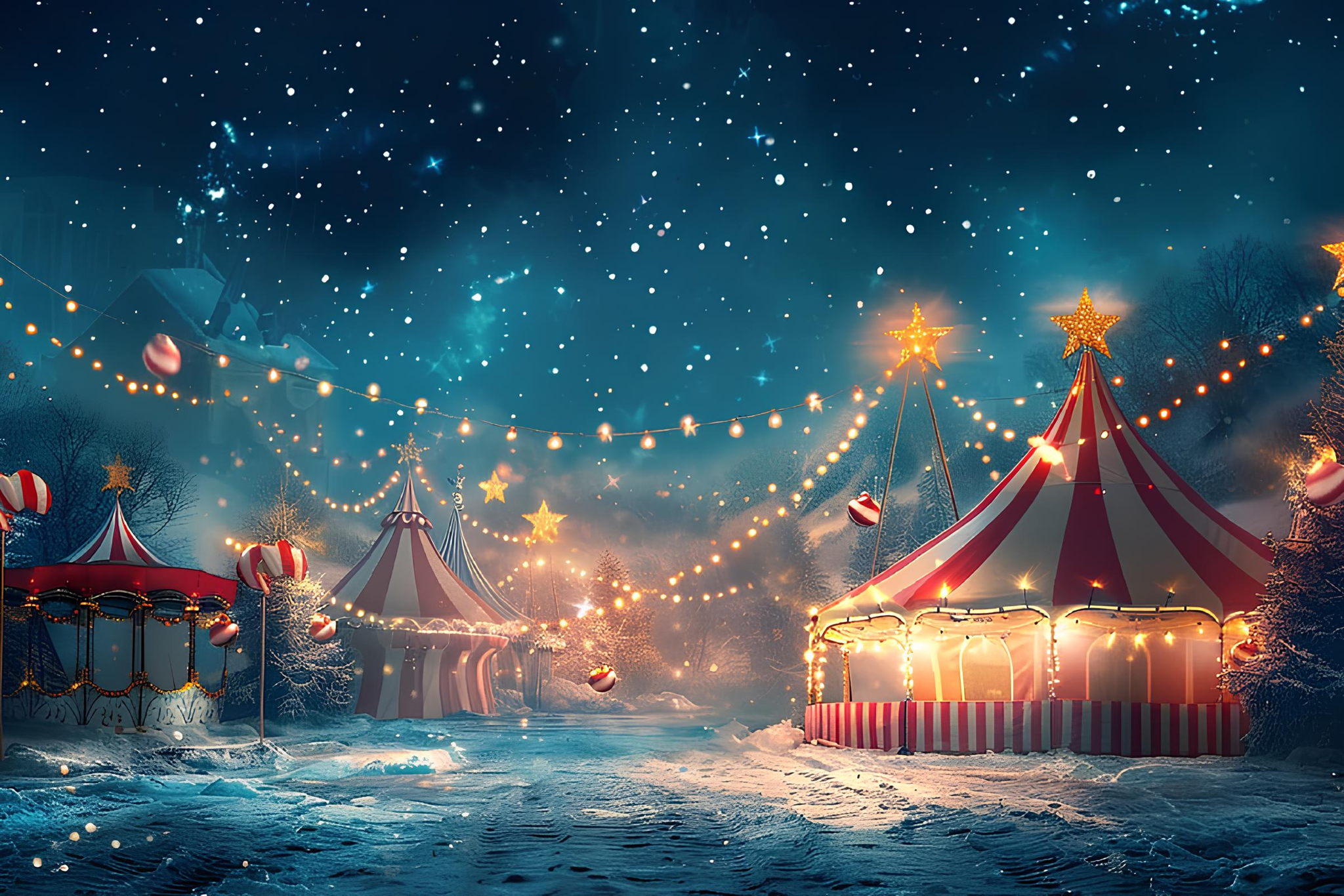 Загадка зимнего цирка