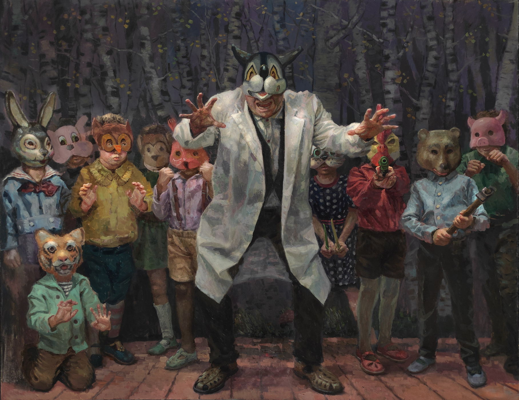 Встреча с художником Андреем Шатиловым на выставке "От души"