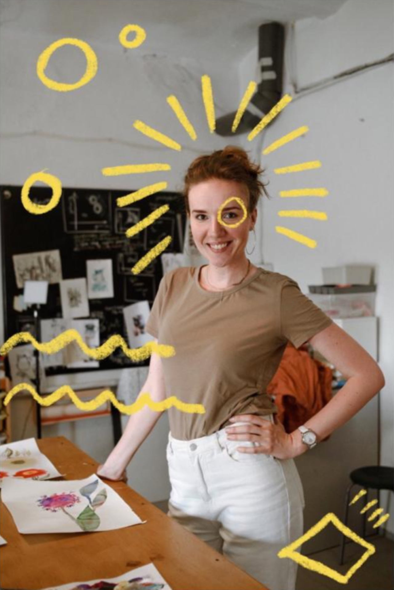 Онлайн мастер-класс с художницей Мнацаканян Анной. (12+)