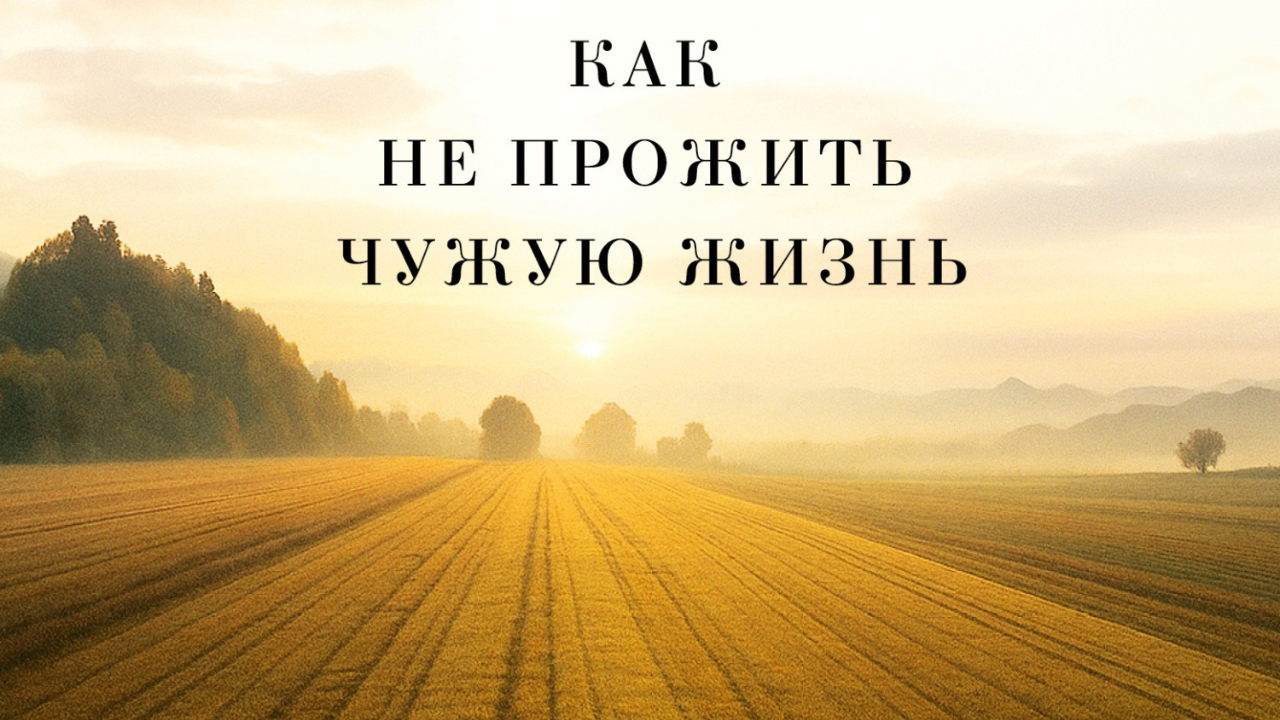 «Что нам нужно для счастья. Как не прожить чужую жизнь»