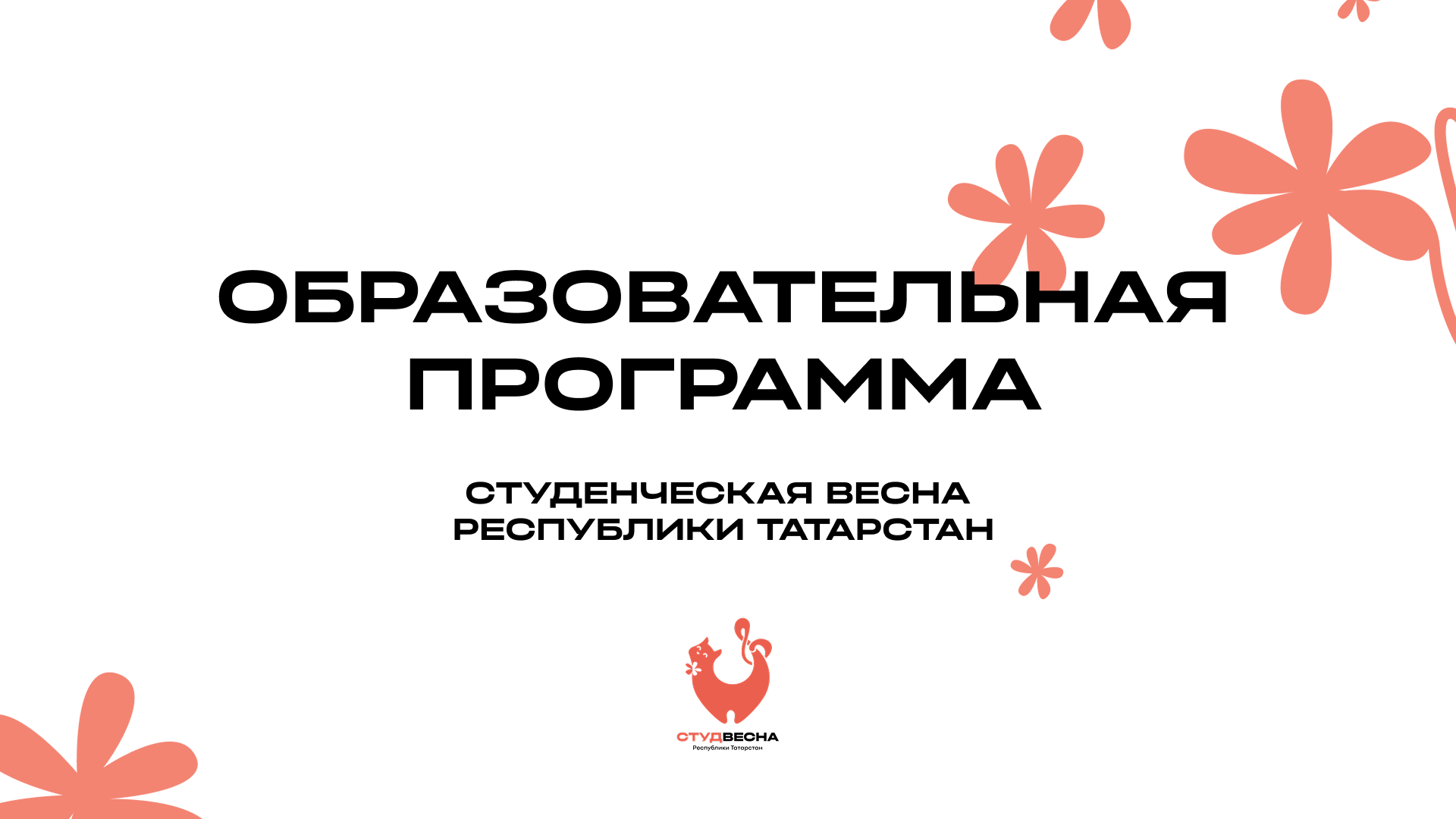 Образовательная программа Студенческой весны Республики Татарстан