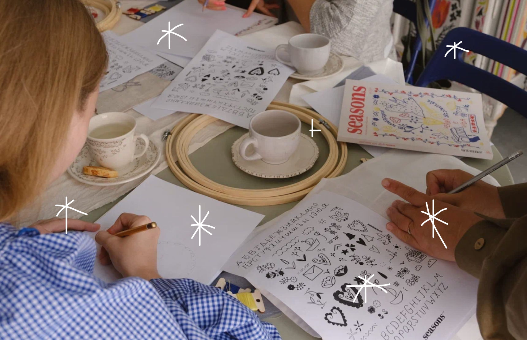 Мастер-класс "Морозный конверт", 6+