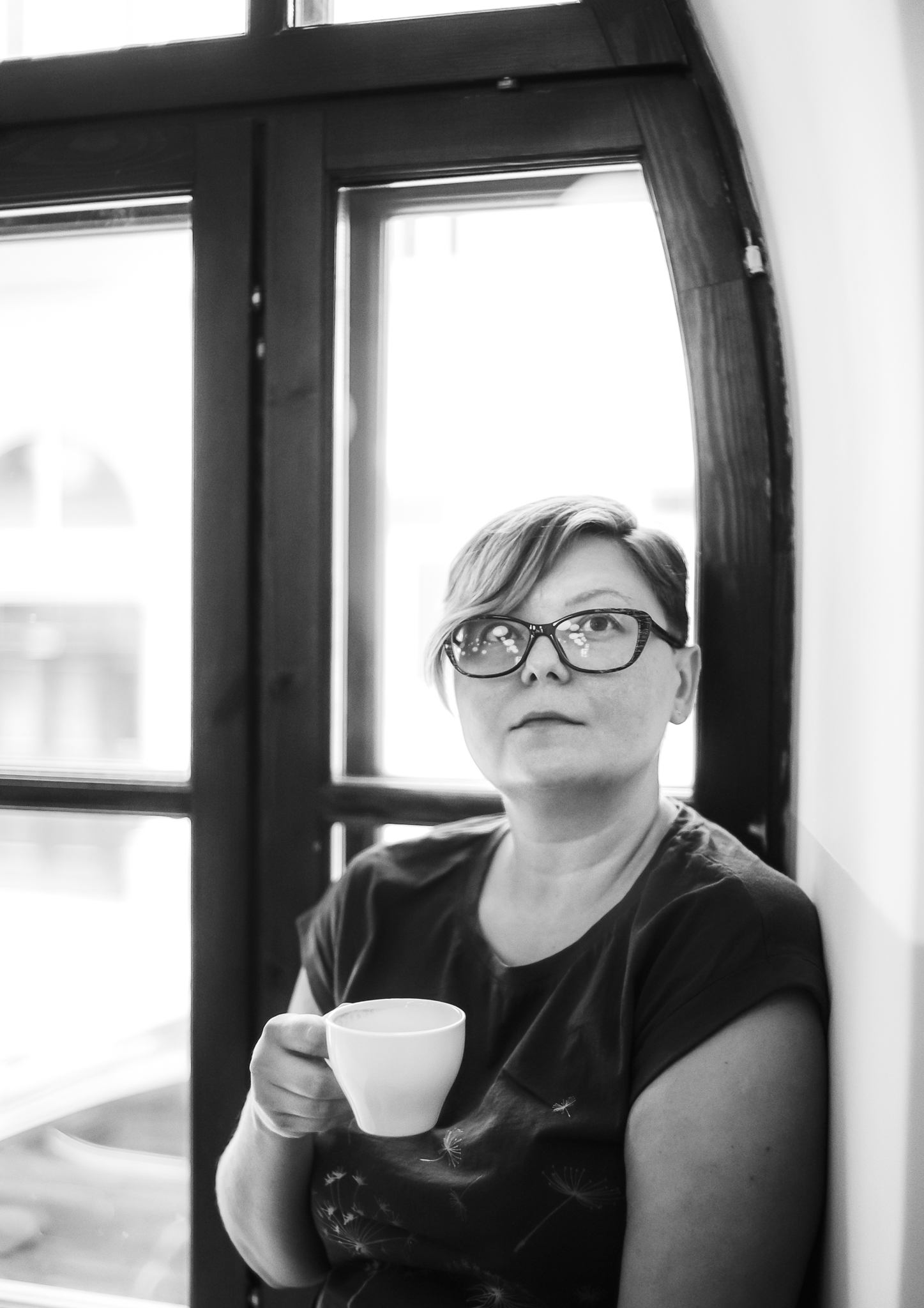 Елена Лялек на встрече клуба «Вышиваем в Пушкинке»