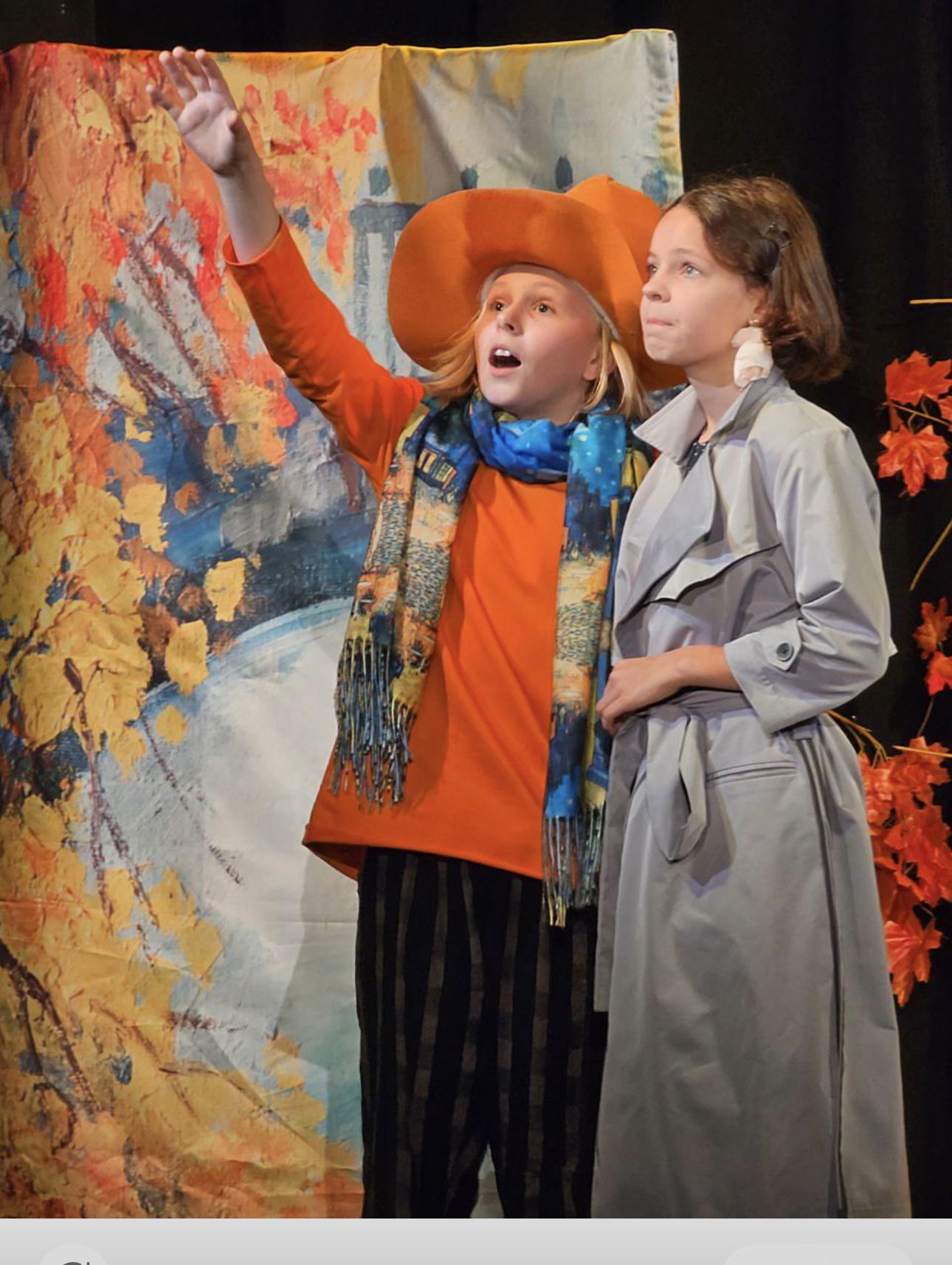 Спектакль "Огурцы и другие пирожные» по мотивам К. Драгунской