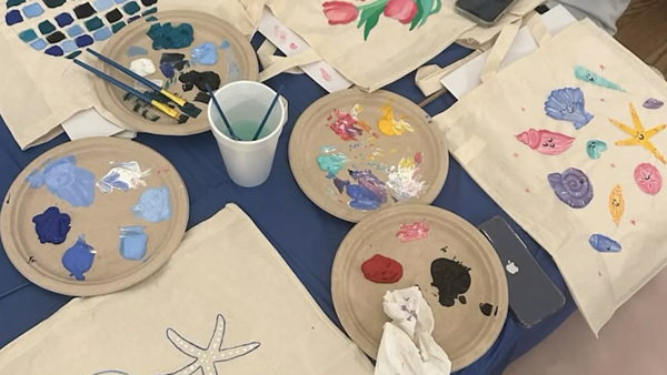 Мастер-класс по росписи шоппера для детей и взрослых