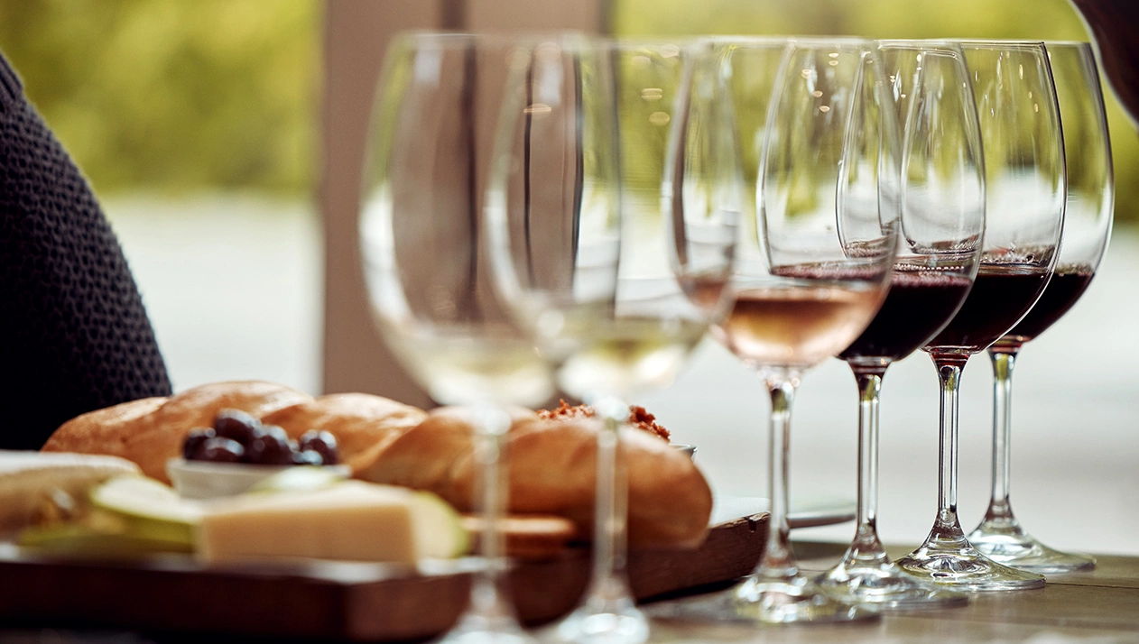 Dégustation de vins européens/ Дегустация европейских вин