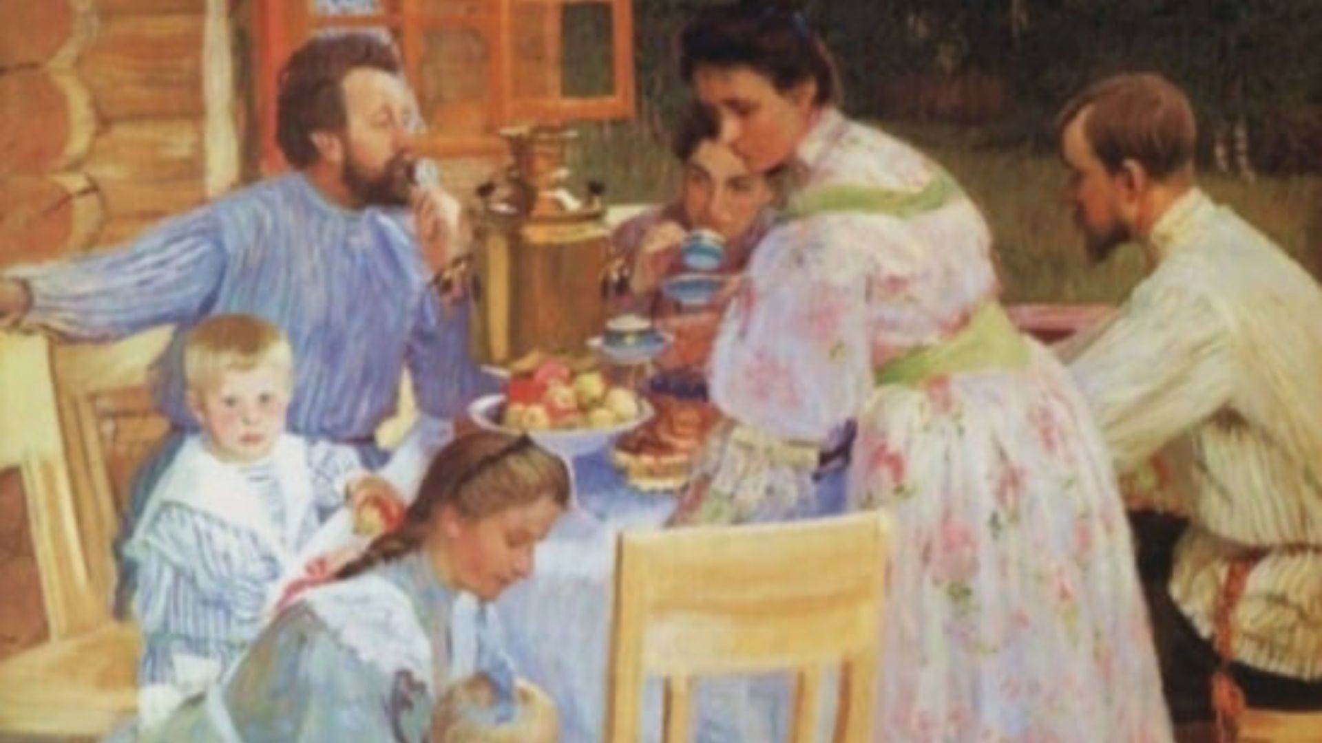 Лекция «Домашний текстиль в живописи» с чаепитием
