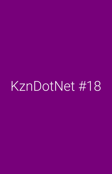 KznDotNet #18