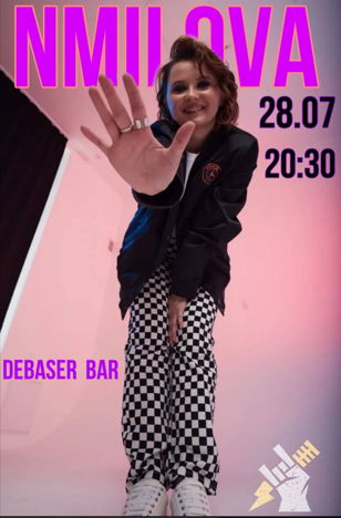 nmilova концерт в Debaser